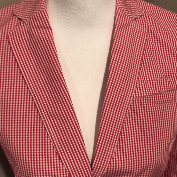 Banana Republic never worn vintage gingham blazer. - Picture 4 of 12